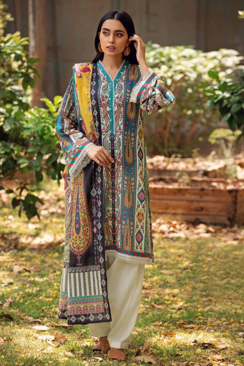 Gul Ahmed Lawn 3 PC Suit GLA34