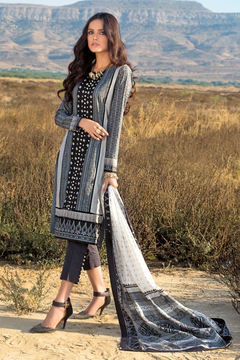 Gul Ahmed Lawn Suit B-82