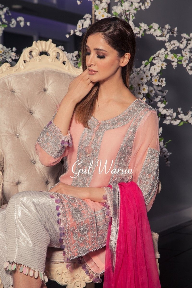 Gul Warun Amrina Luxury Pret-Designer dhaage