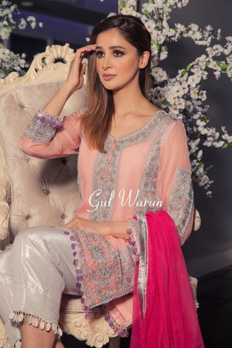 Gul Warun Amrina Luxury Pret-Designer dhaage