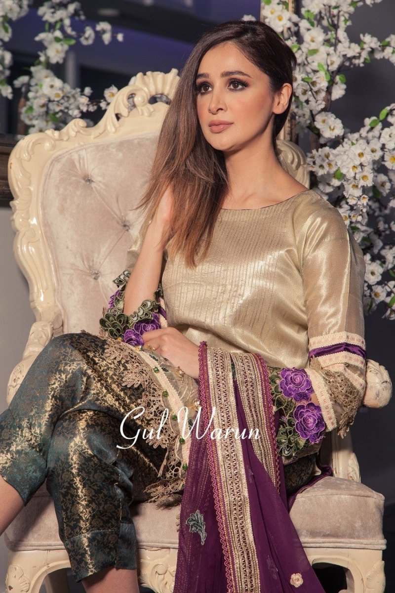 Gul Warun Aura Luxury Pret-Designer dhaage