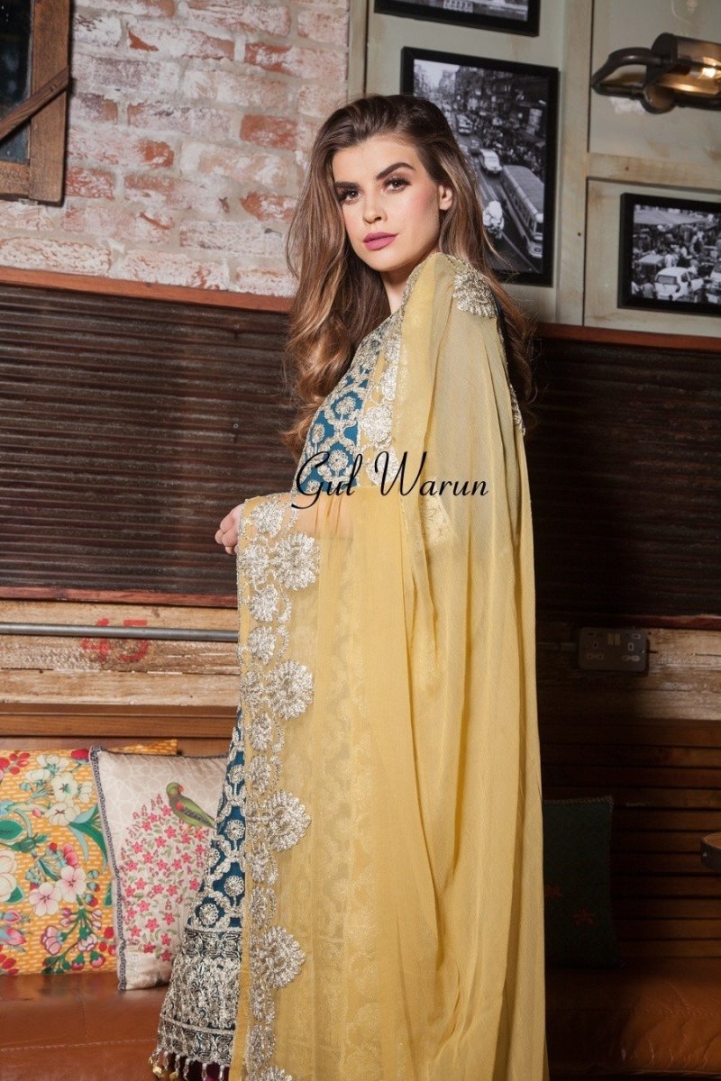 Gul Warun Kyra Luxury Pret-Designer dhaage