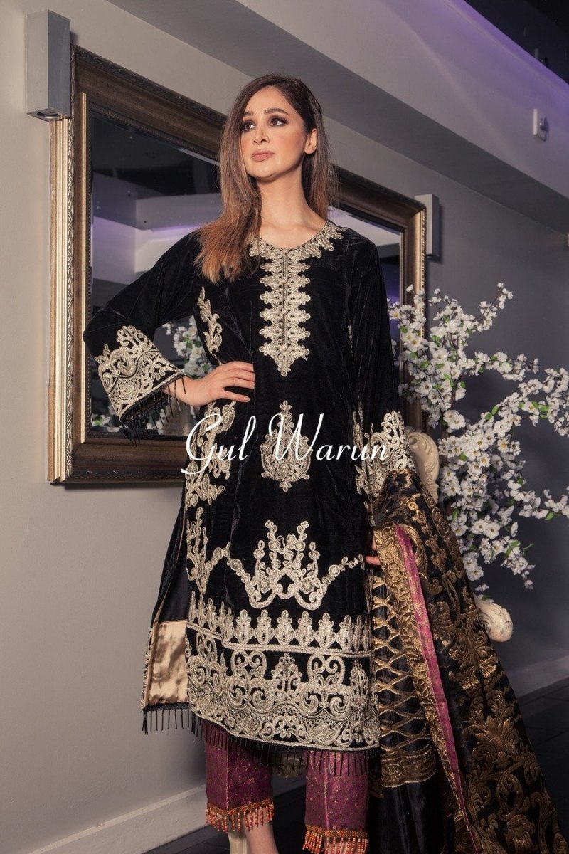 Gul Warun Maheer Luxury Pret-Designer dhaage