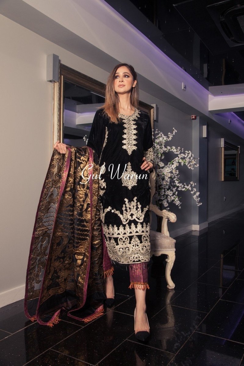 Gul Warun Maheer Luxury Pret-Designer dhaage