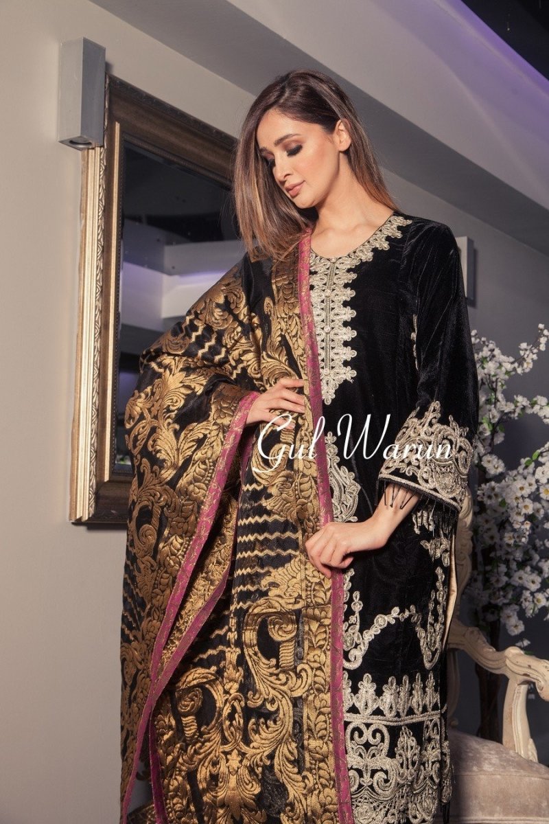 Gul Warun Maheer Luxury Pret-Designer dhaage