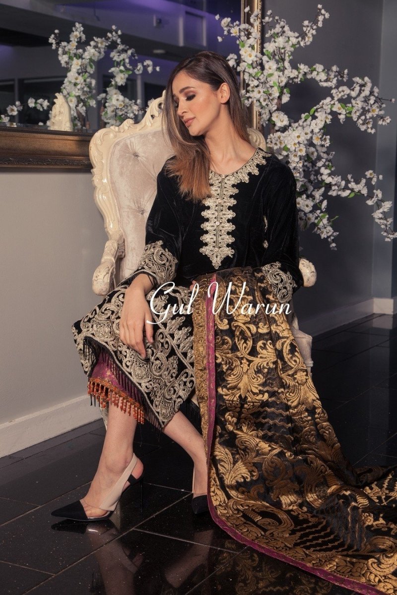 Gul Warun Maheer Luxury Pret-Designer dhaage