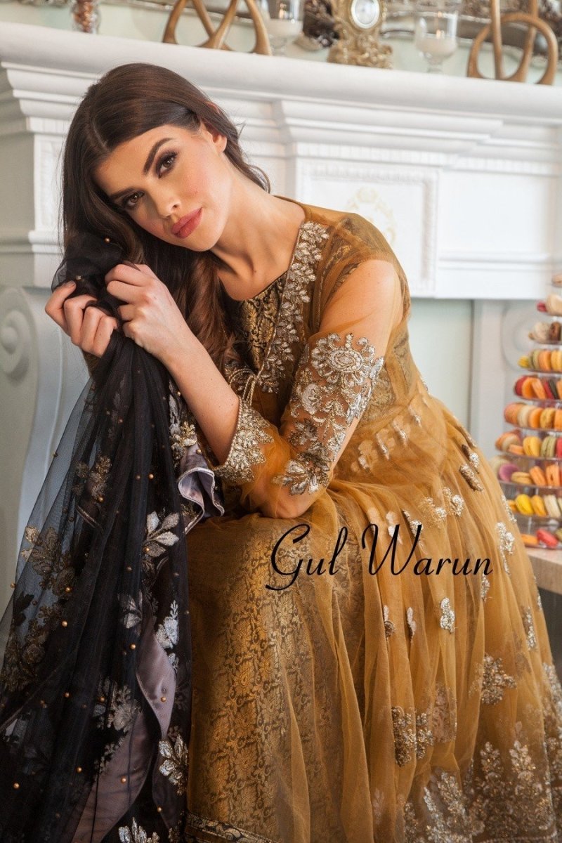 Gul Warun Noor Jahan Luxury Pret-Designer dhaage
