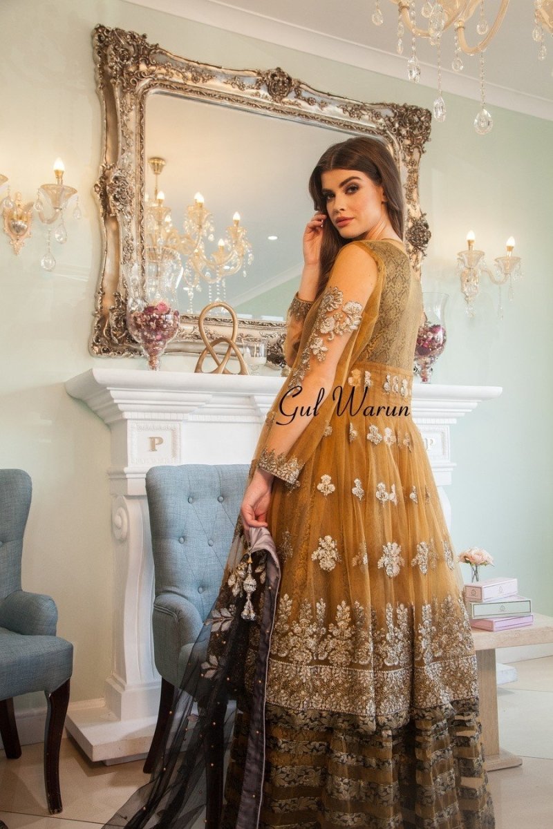 Gul Warun Noor Jahan Luxury Pret-Designer dhaage