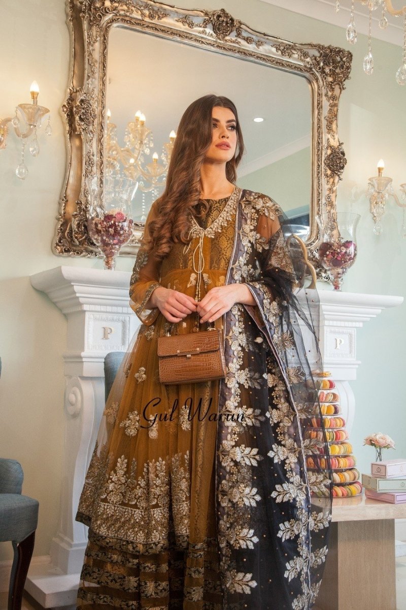 Gul Warun Noor Jahan Luxury Pret-Designer dhaage