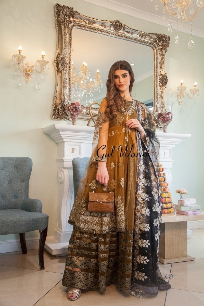 Gul Warun Noor Jahan Luxury Pret-Designer dhaage
