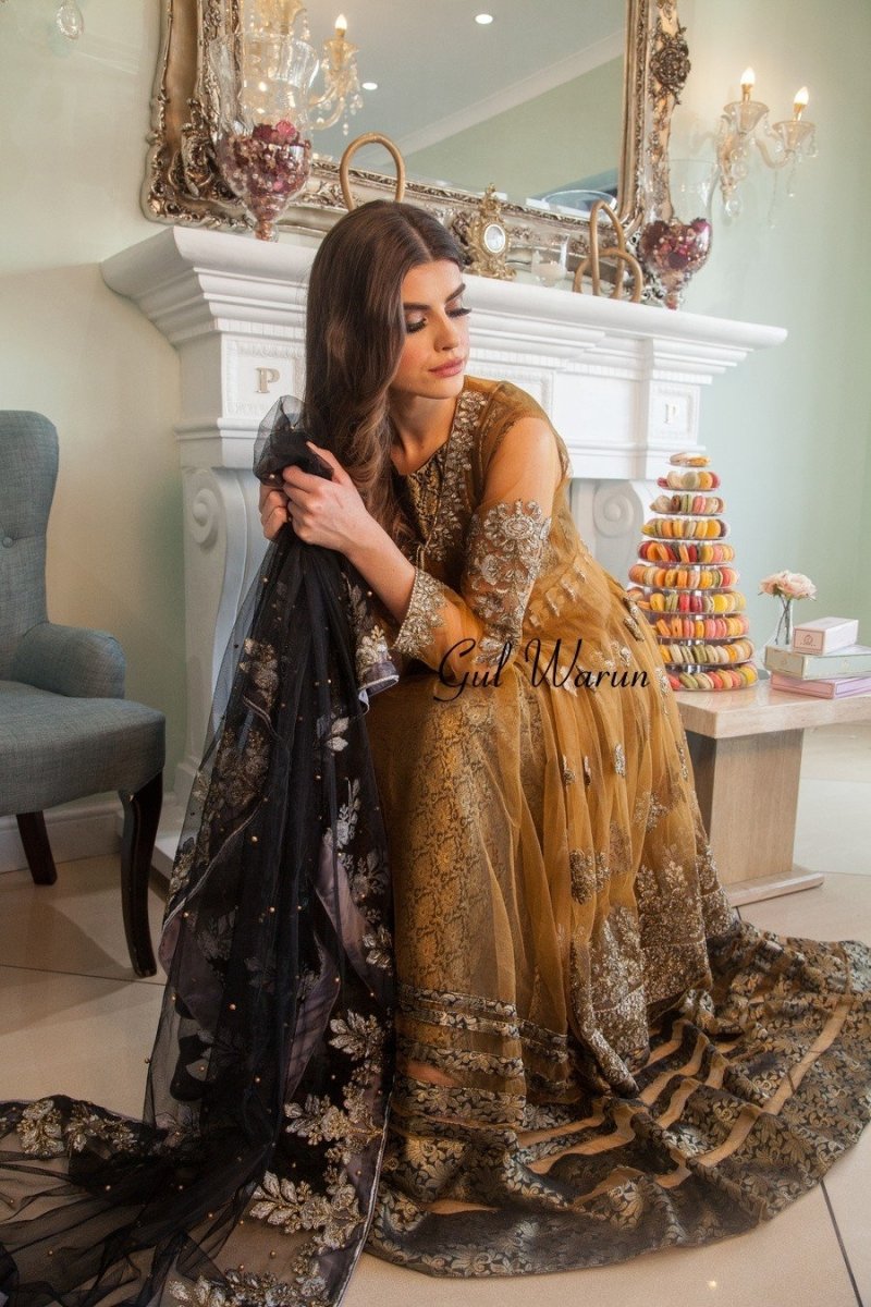 Gul Warun Noor Jahan Luxury Pret-Designer dhaage