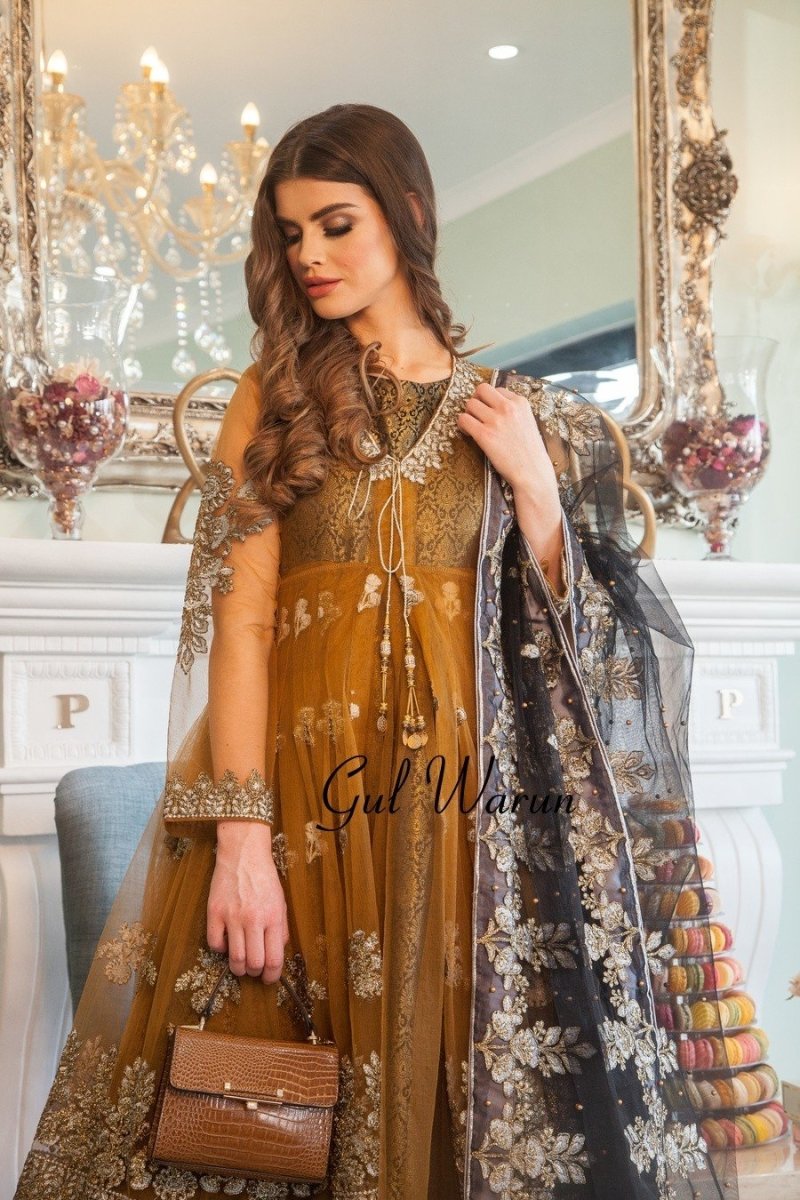 Gul Warun Noor Jahan Luxury Pret-Designer dhaage