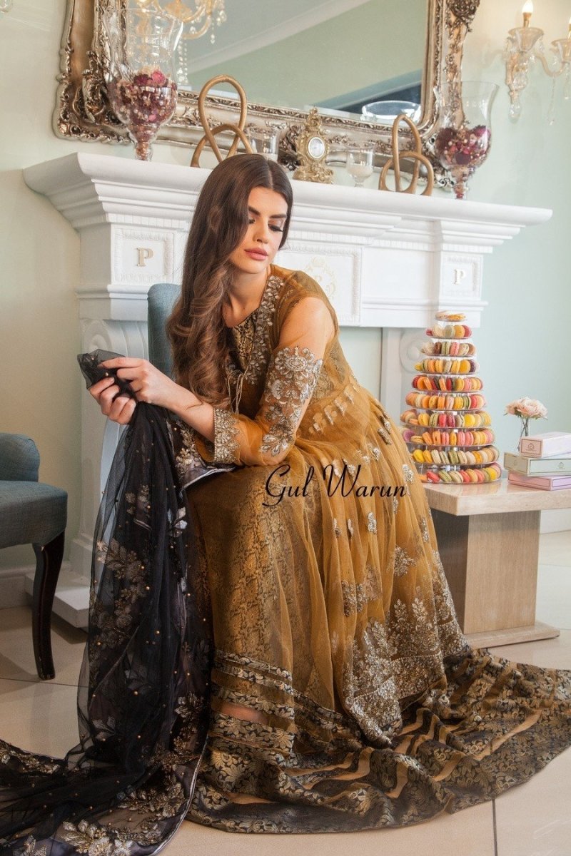 Gul Warun Noor Jahan Luxury Pret-Designer dhaage