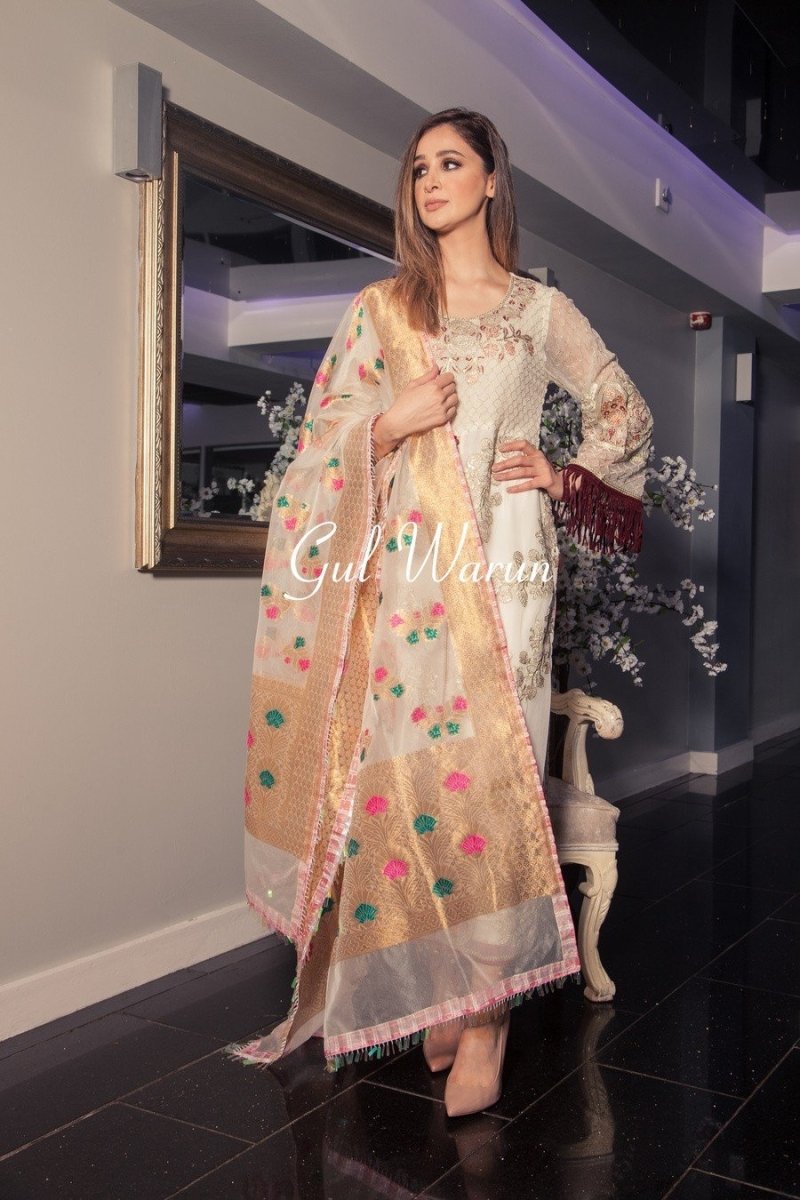 Gul Warun Rayie Luxury Pret-Designer dhaage