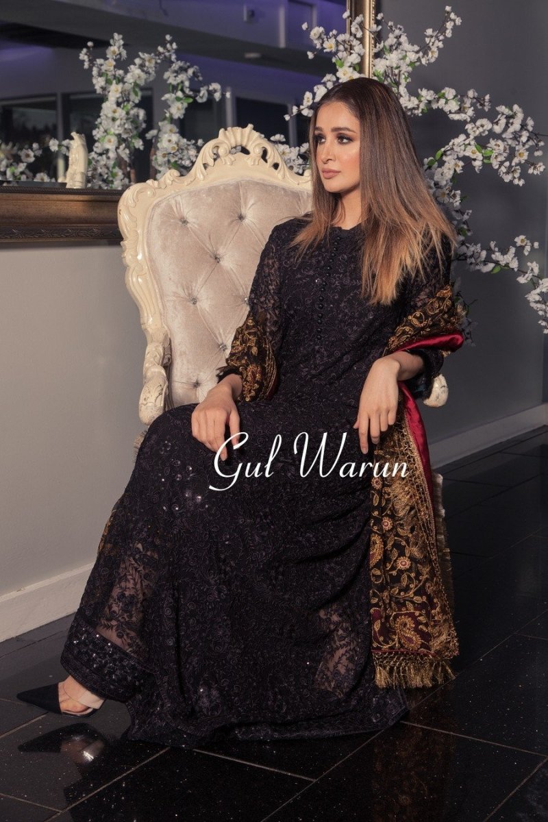 Gul Warun Vogue Luxury Pret-Designer dhaage