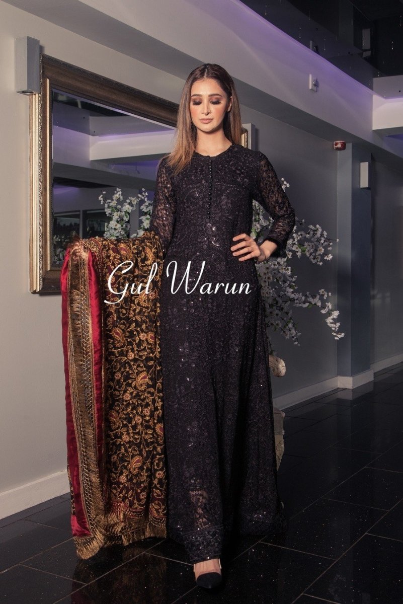 Gul Warun Vogue Luxury Pret-Designer dhaage