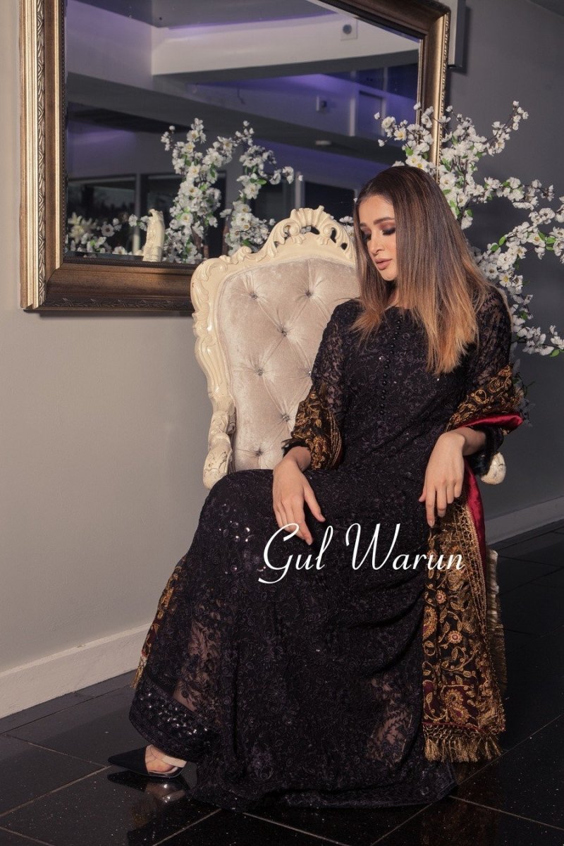 Gul Warun Vogue Luxury Pret-Designer dhaage