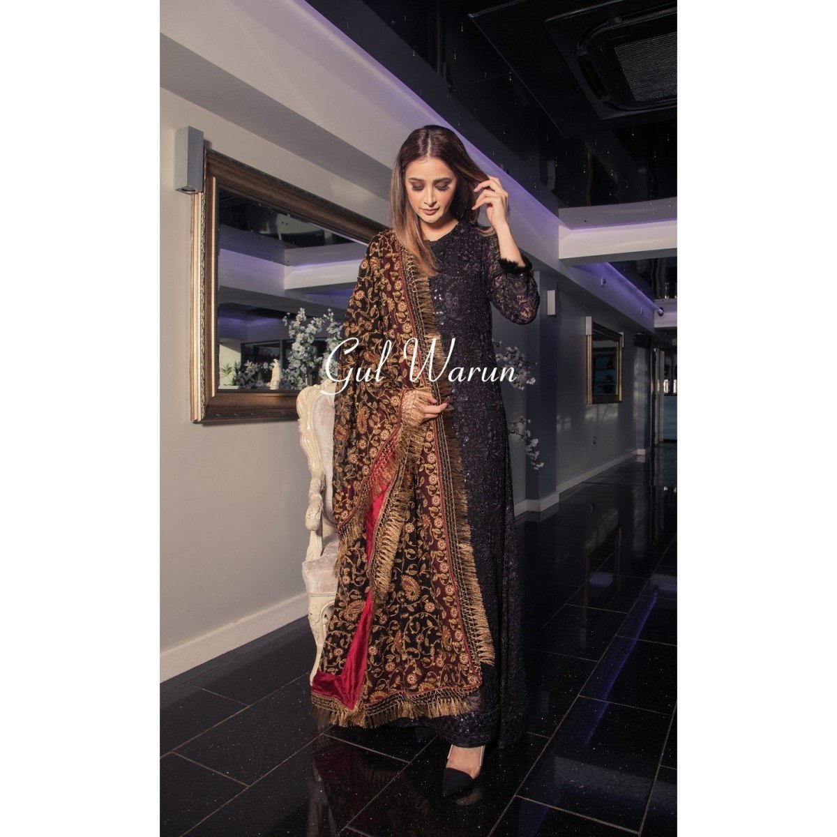 Gul Warun Vogue Luxury Pret-Designer dhaage