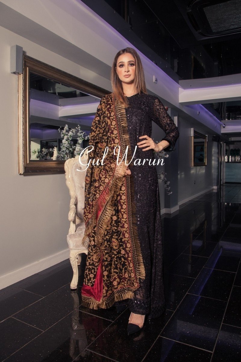 Gul Warun Vogue Luxury Pret-Designer dhaage