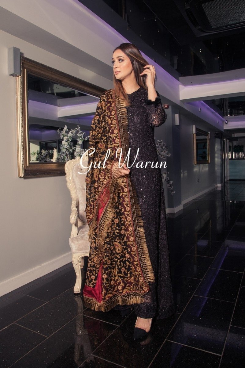 Gul Warun Vogue Luxury Pret-Designer dhaage