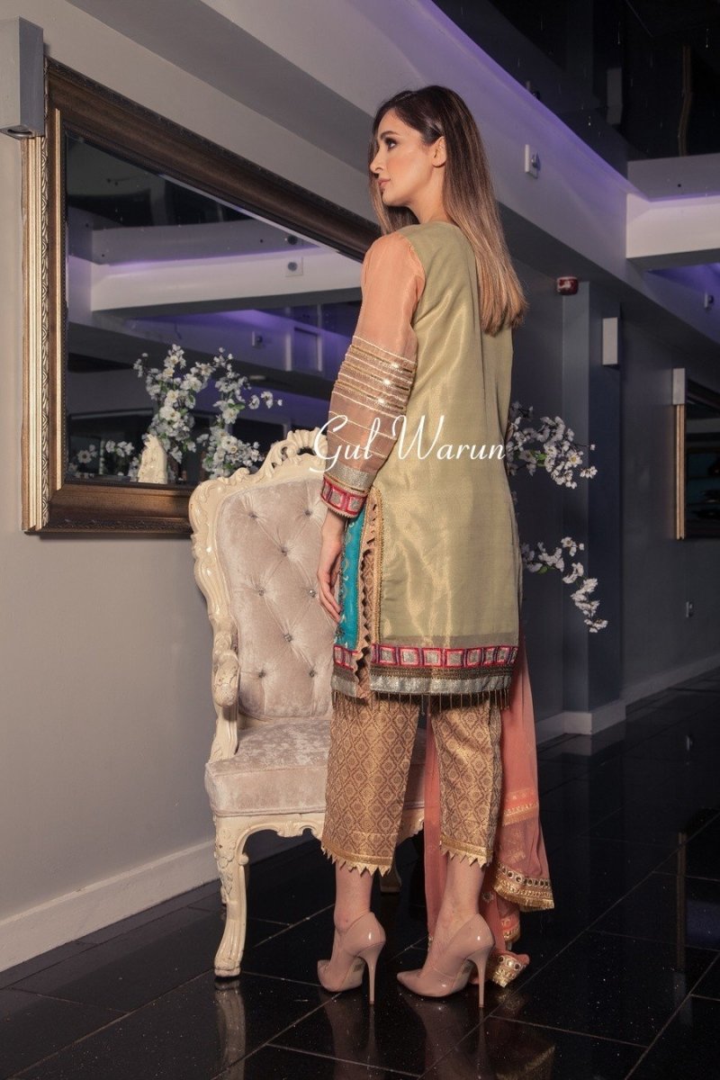 Gul Warun Zarif Luxury Pret-Designer dhaage