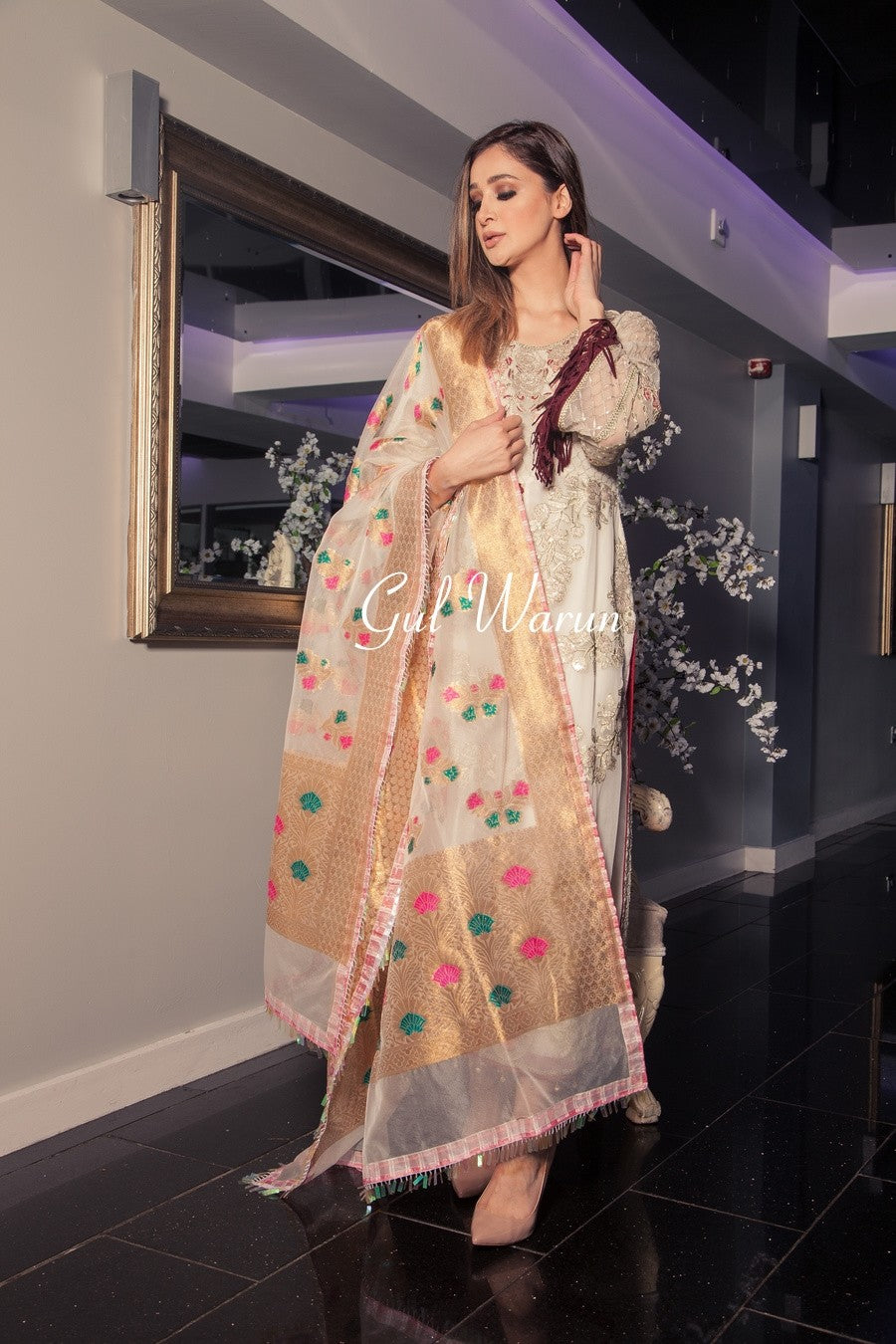 Gul Warun Rayie Luxury Pret-Designer dhaage