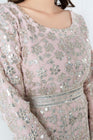 Haseens Haniya Chiffon Maxi Dress Wedding Wear HAS06-Designer dhaage