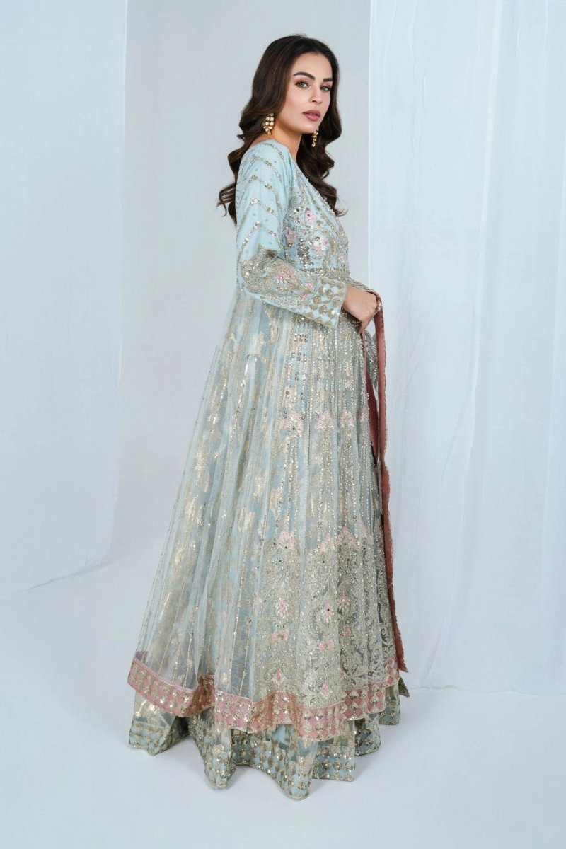 Haseens Hayat Wedding Wear Maxi Dress HAS04-Designer dhaage