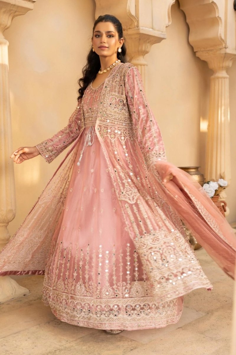 Haseens Meeral Wedding Wear Maxi Dress HAS03-Designer dhaage