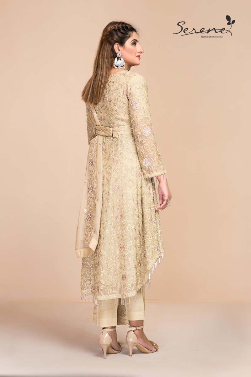 Imrozia Chiffon Tail Dress IMR35