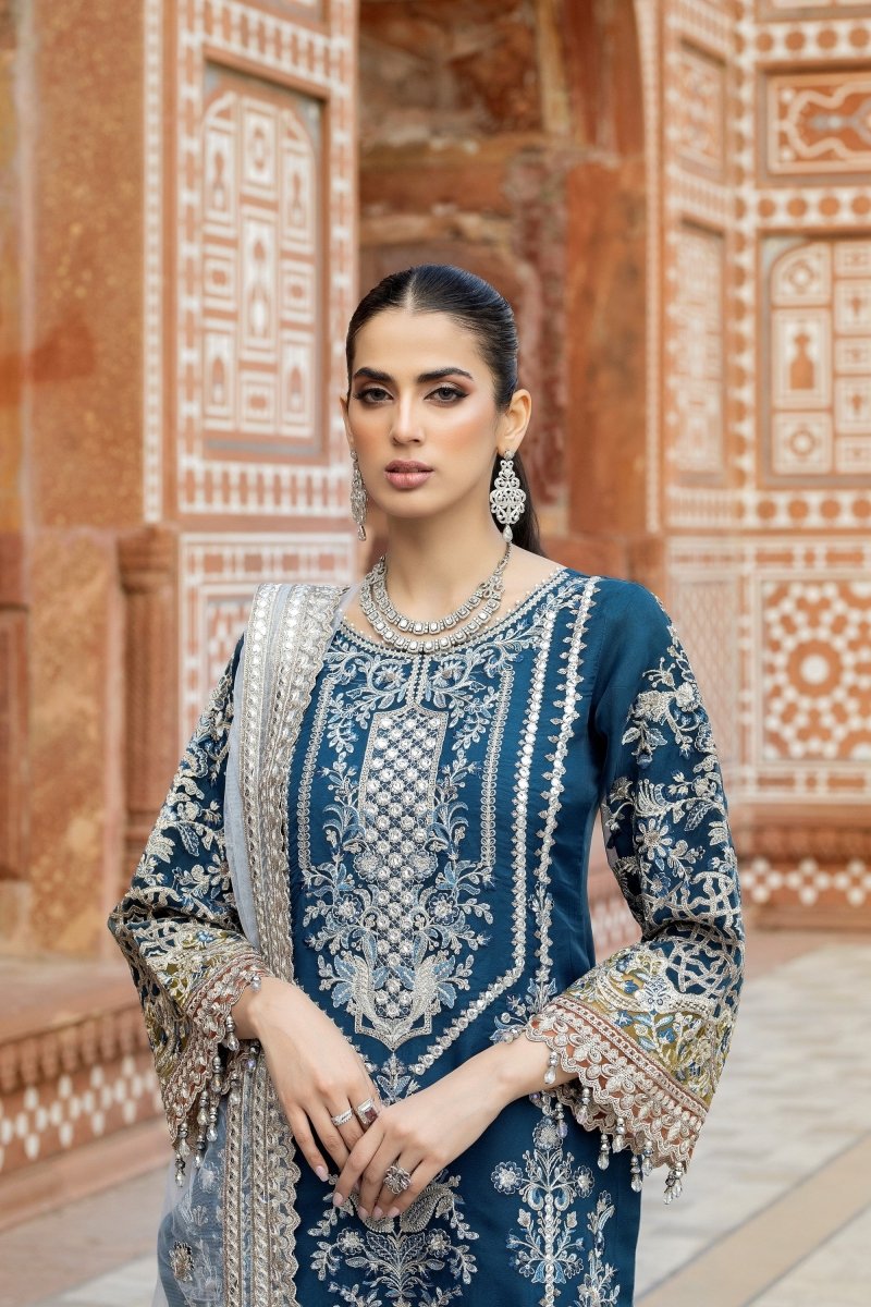 Imrozia Festive Net Formal Urfi IMR152-Designer dhaage