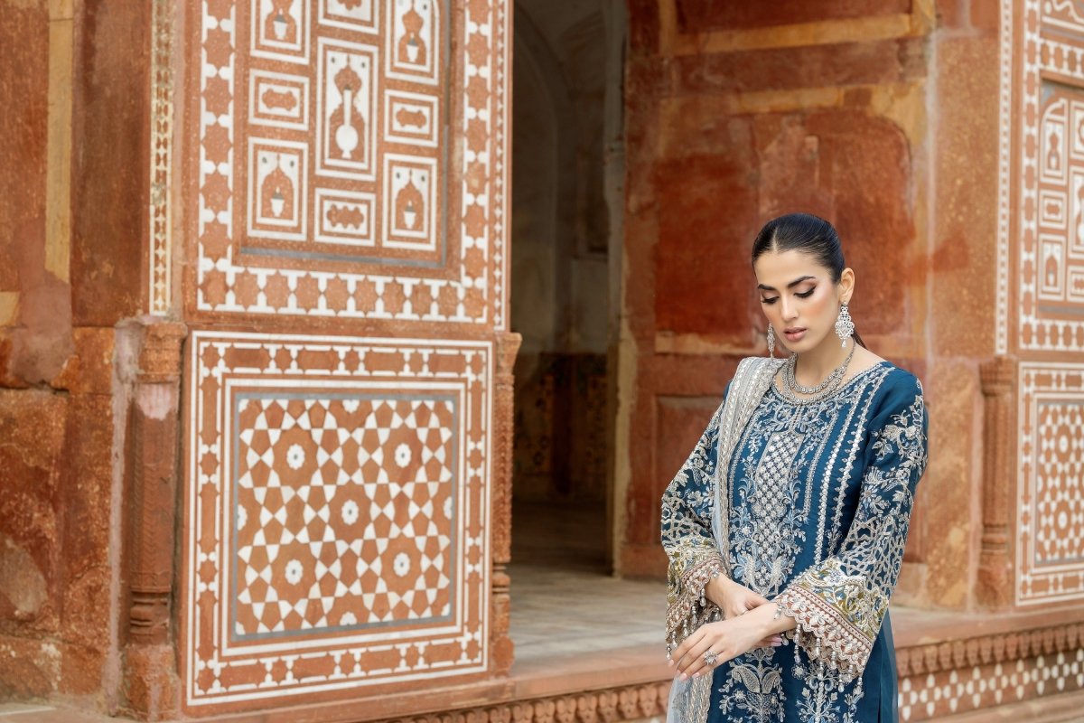 Imrozia Festive Net Formal Urfi IMR152-Designer dhaage