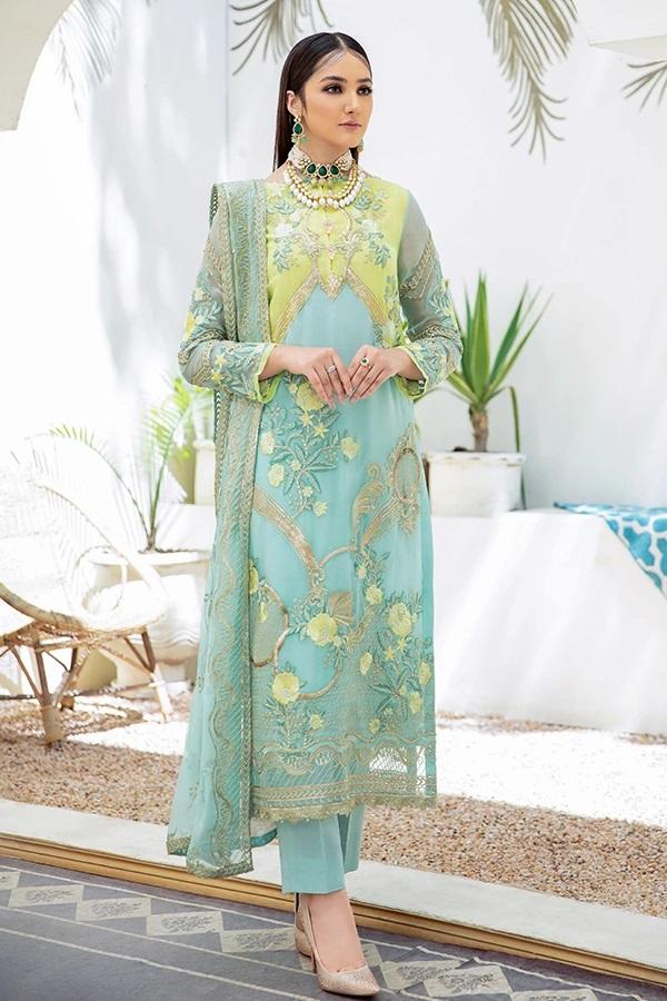 Imrozia Laroza Folksy Gleam L-217-Designer dhaage