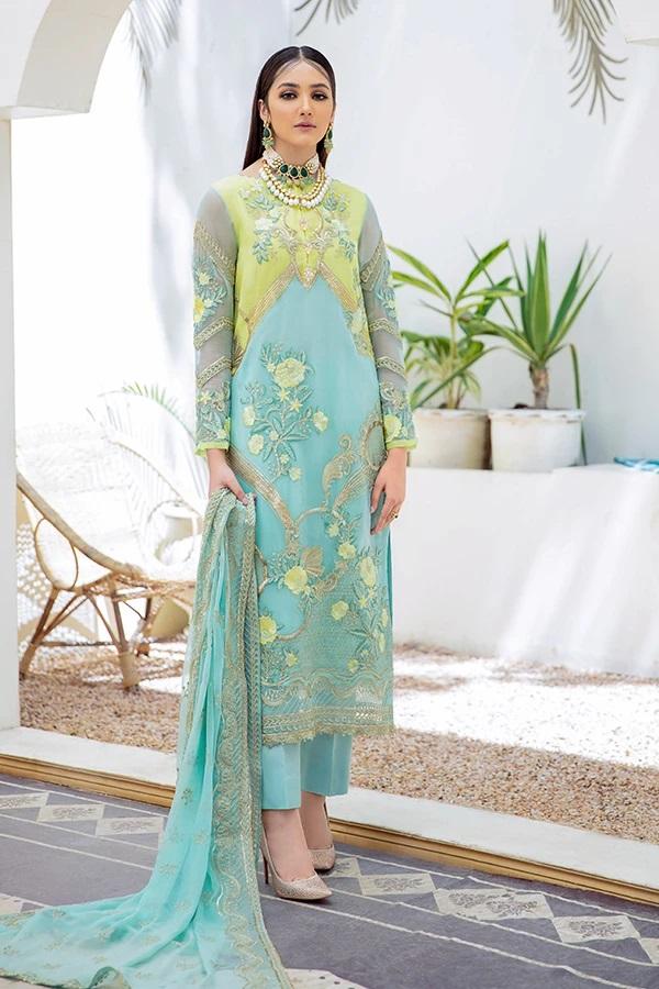 Imrozia Laroza Folksy Gleam L-217-Designer dhaage