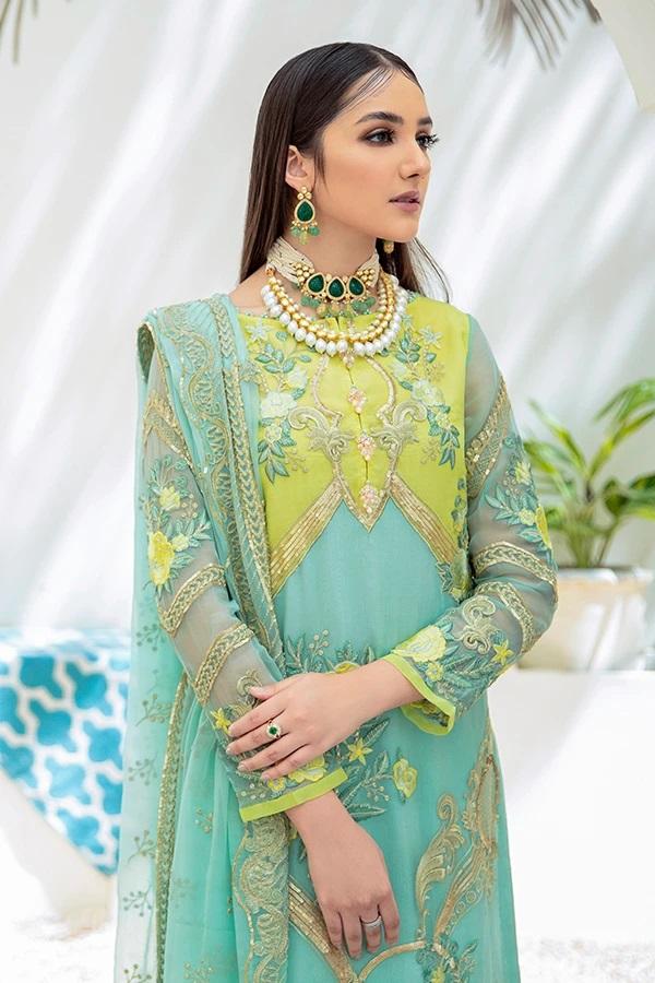 Imrozia Laroza Folksy Gleam L-217-Designer dhaage