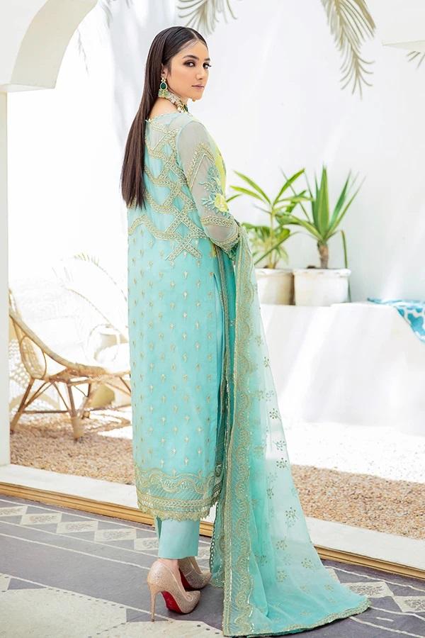 Imrozia Laroza Folksy Gleam L-217-Designer dhaage