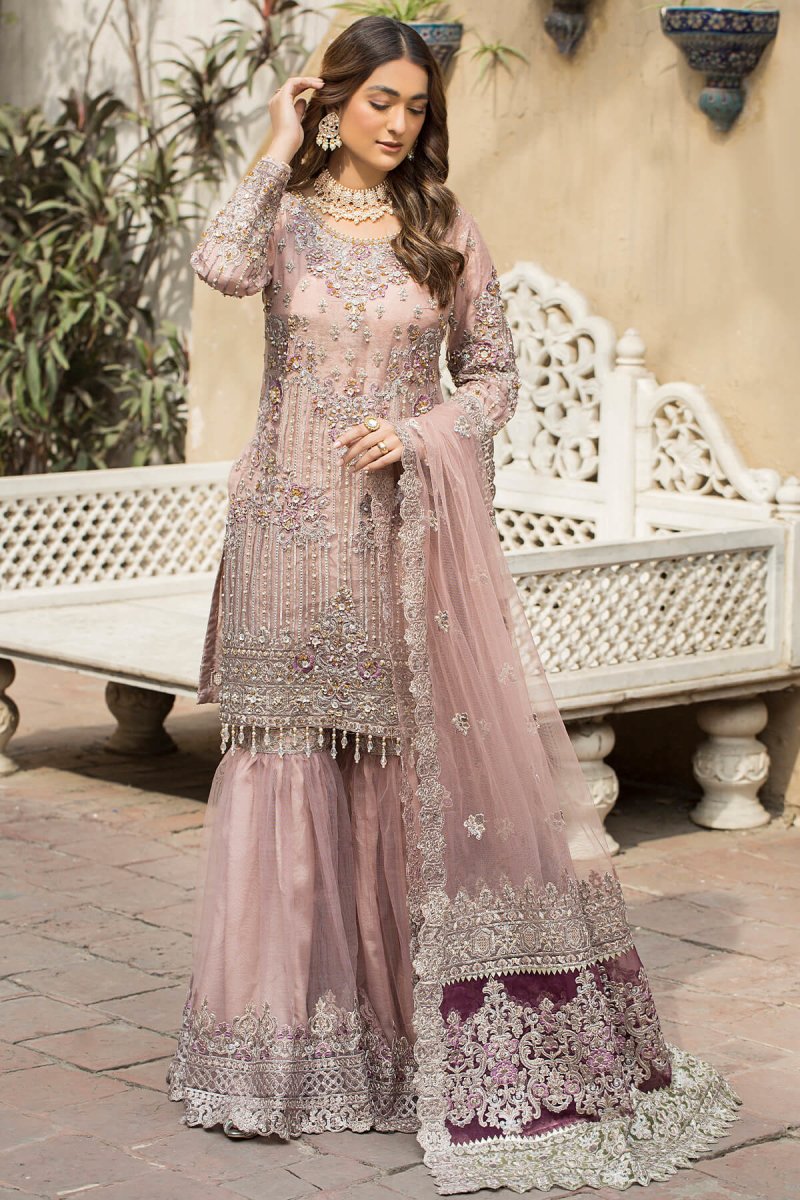 Imrozia Luxury Wedding Wear Gharara Ella IMR131-Designer dhaage