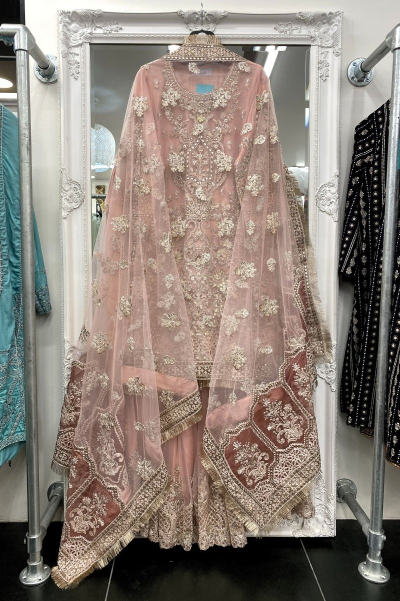 Imrozia Luxury Wedding Wear Gharara IMR173-Designer dhaage