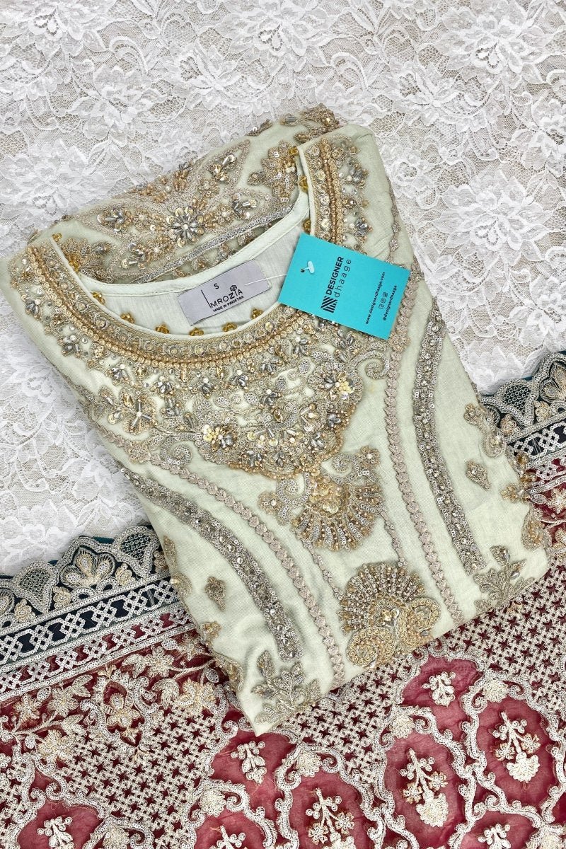 Imrozia Luxury Wedding Wear IMR172 - Designer dhaage