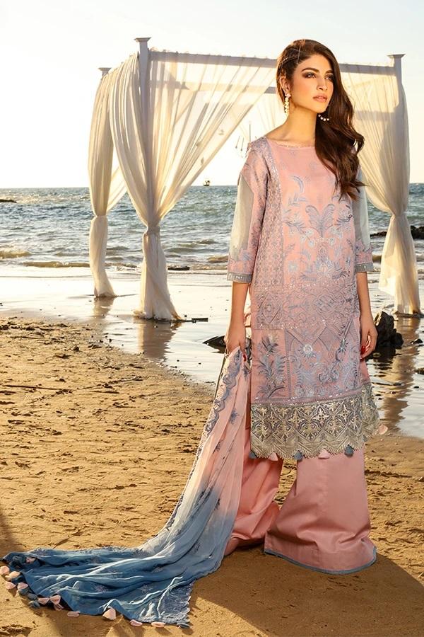 Imrozia Swiss Lawn Farben Des Sommers ISL-03 Tee Rosa