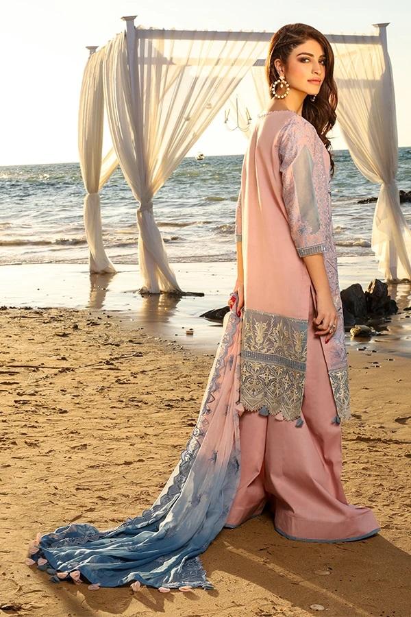 Imrozia Swiss Lawn Farben Des Sommers ISL-03 Tee Rosa