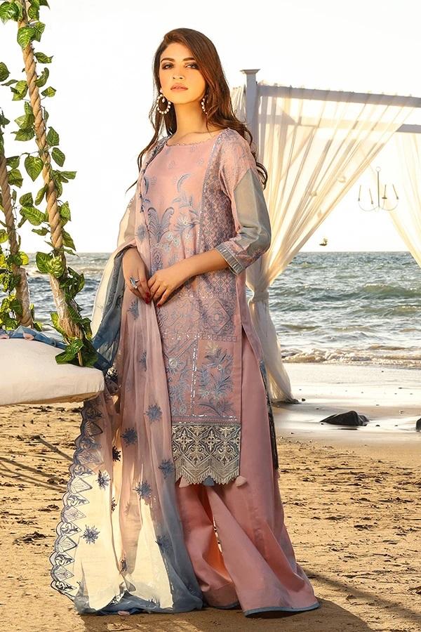 Imrozia Swiss Lawn Farben Des Sommers ISL-03 Tee Rosa