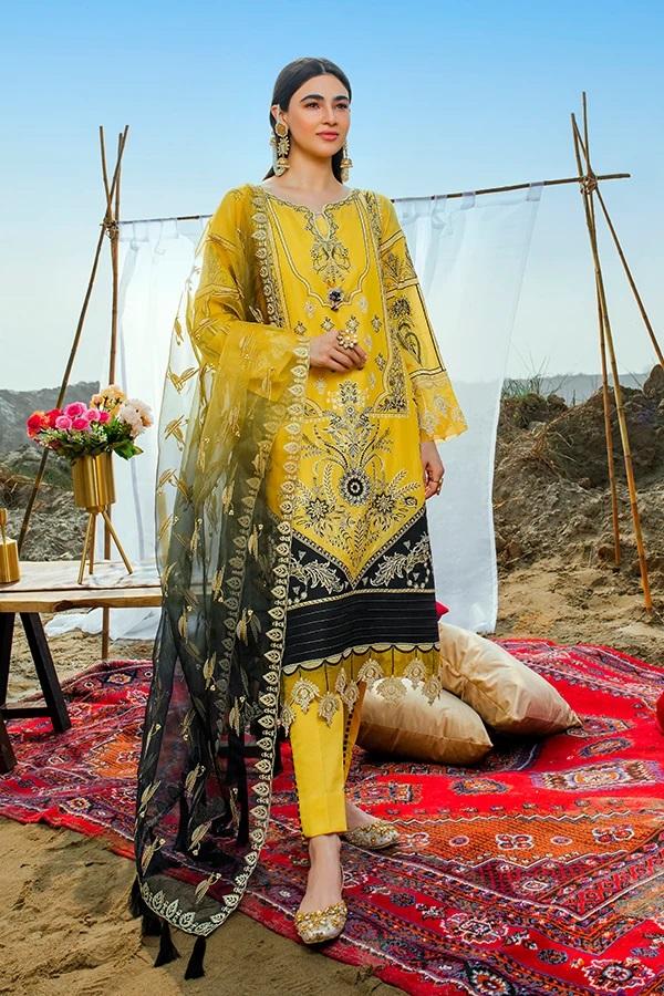 Imrozia Unse Baharaan Luxury Lawn Zukhruf SL-11