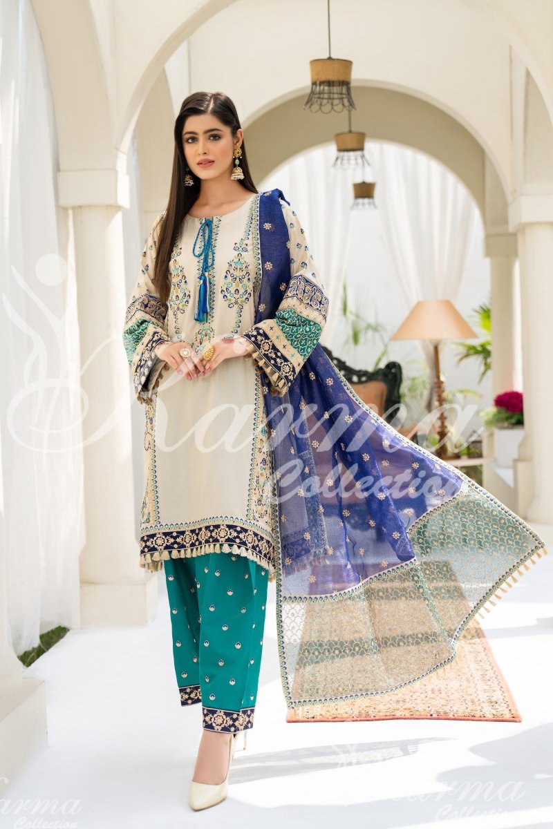 Karma Festive Eid Shalwar Kameez Suit KAR18