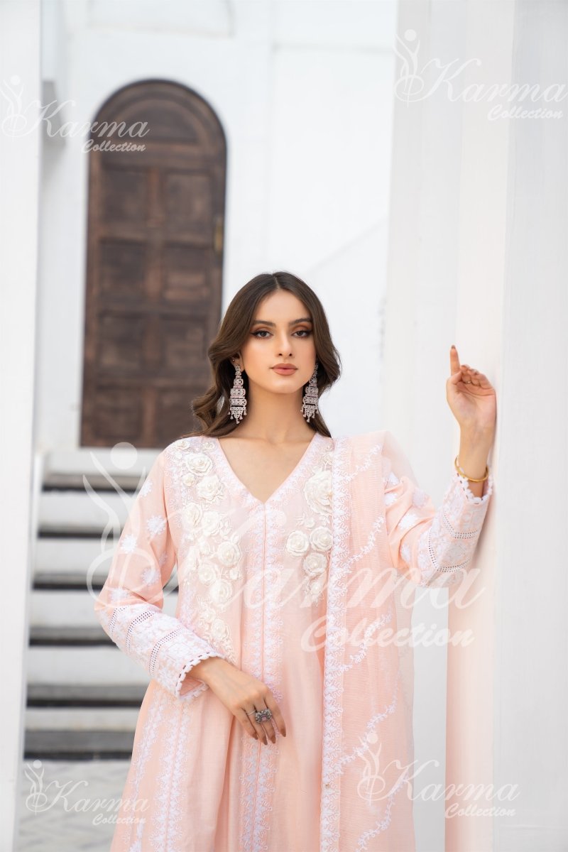 Karma Festive Embroidered Maxi Dress KAR40