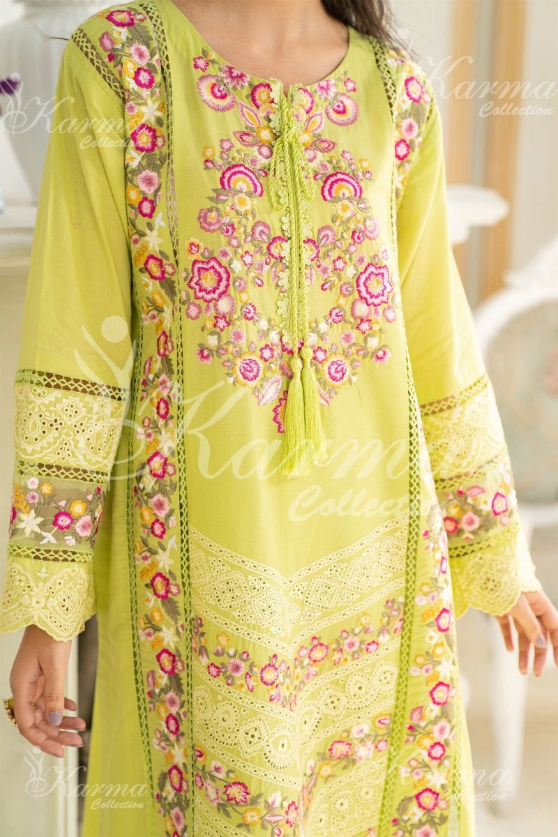 Karma Festive Embroidered Suit KAR44