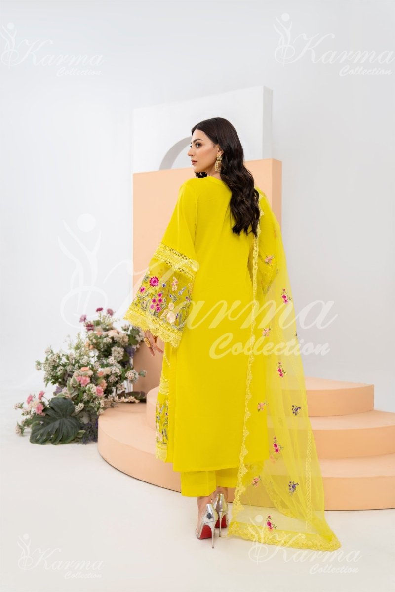 Karma Festive Embroidered Suit KAR50