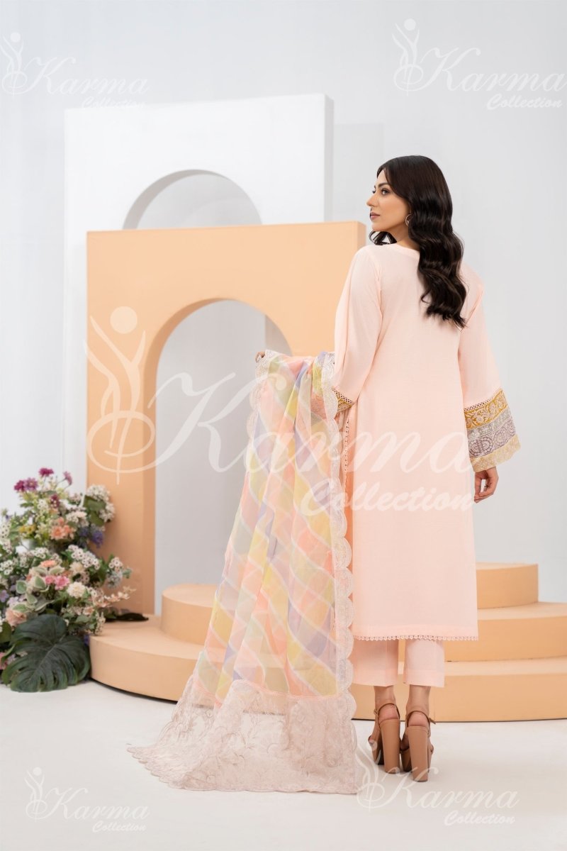 Karma Festive Embroidered Suit KAR54-Designer dhaage