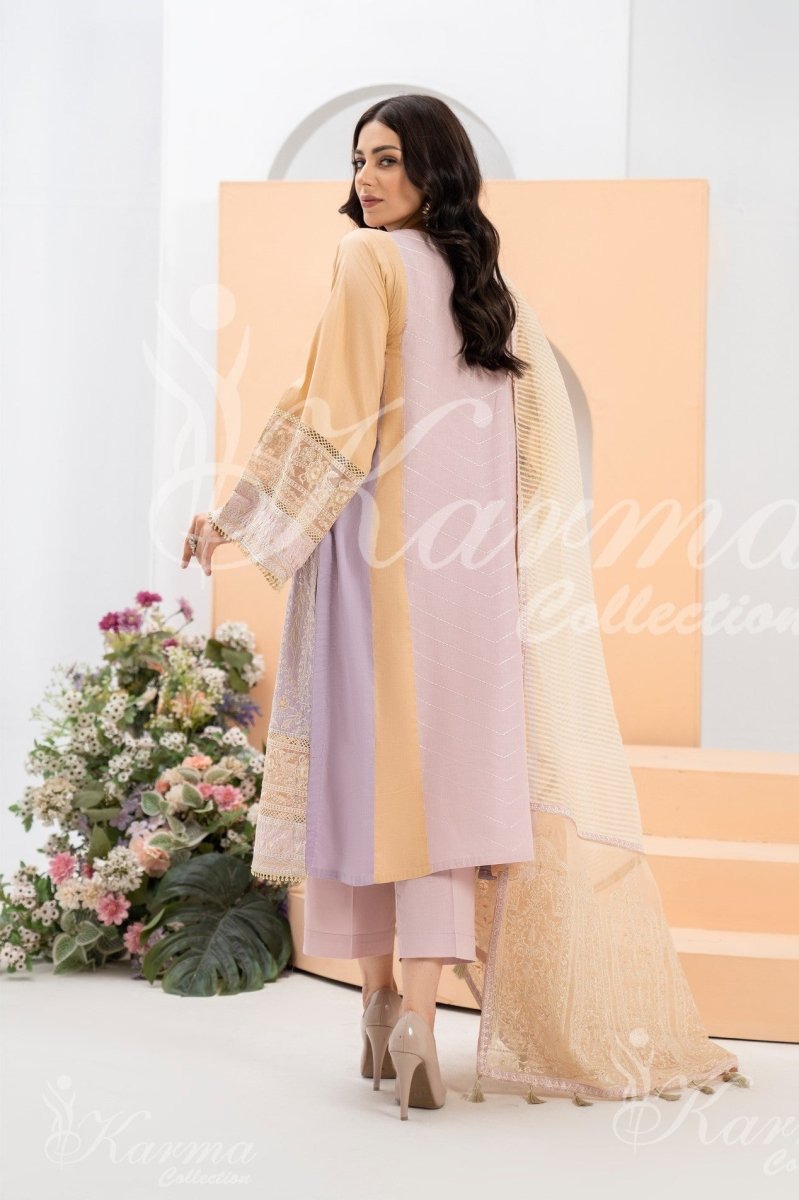 Karma Festive Embroidered Suit KAR56-Designer dhaage