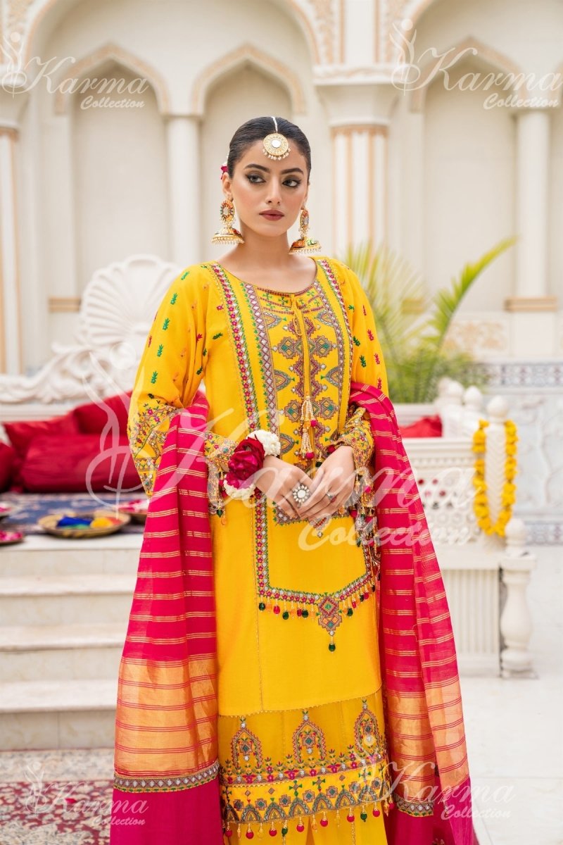 Karma Festive Sharara Suit KAR25-Designer dhaage